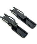 Top Notch Rear Gate Latch Set For Honda Acty Truck Ha3 Ha4 1990 To 1999 Built From Thick Black Steel, durable latches shown.