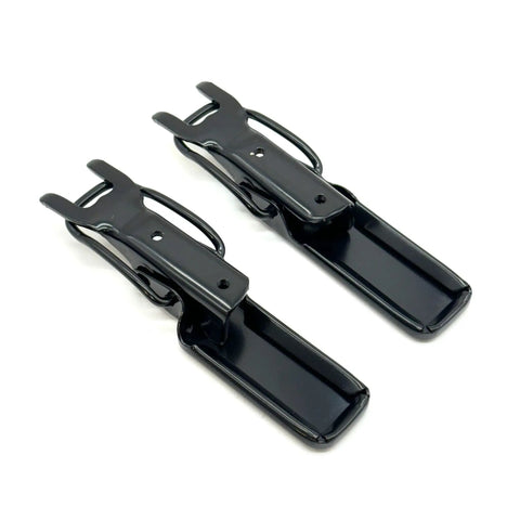 Heavy Duty Side Gate Latch Set For Honda Acty Truck Ha3 Ha4 Mini Wagon 1990 To 1999 Direct Fit steel assembly with black finish.