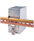 Heavy Duty Rock Solid 240 Watt 24 Volt 10 Amp Din Rail Industrial Power Supply for PLC Machinery mounted on TS-35 rail.