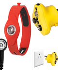 2 In 1 ESD Wrist Strap With Grounding Plug For Easy Grounding From Outlet Socket Static Control Anti Static Silicone Bracelet