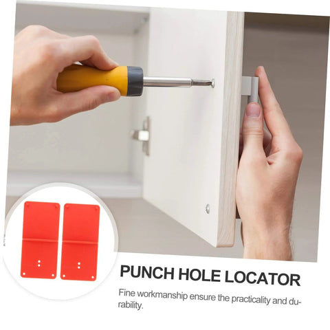 Carpentry Hinge Positioning Tool Set Pro Grade With Adjustable Hole Locator For Cabinet Doors Precise Angle Drilling 2 Pack Hinge Locator