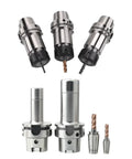 Premium HSK63A Tool Holder With ER16, ER20, ER25 & ER32 Collet Chucks For CNC Milling Machines in various sizes.