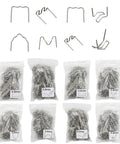 DIY Friendly Pro Grade Hot Stapler Staples Kit For Plastic Welding Repairs - 800PCS 304 Stainless Steel Staples In 0.6mm And 0.8mm
