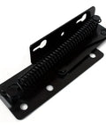 Rock Solid Heavy Duty Steel Spring Hinges For Cabinets And Sofas, 80 Degree Folding, Smooth Lifting Action, Set Of 2 For Built To Last, Secure Furniture Installations black steel spring hinge