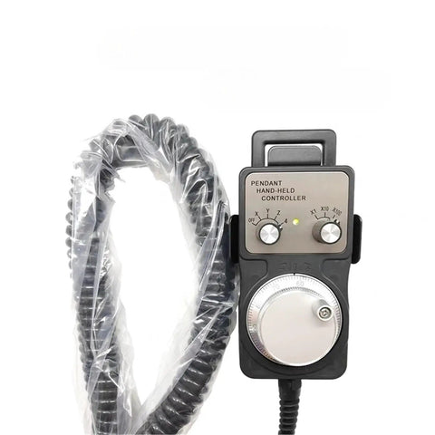 Precision 4 Axis CNC Electronic Handwheel Pulse Generator For Smooth Machine Control And Fast Manual Positioning With Durable Build, wired pendant controller