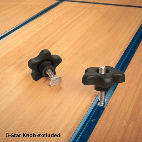 1/4-20 T Track Bolts 20 Pack For T Track And T-Slot Universal Track Hardware For Woodworking Jigs And Fixtures