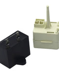 Refrigerator Start Relay And Capacitor Replacement For Whirlpool And Kenmore Fridges Fits W10416065 PS8746522 67003186 1 Pack