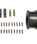 Aluminum Spool Gun for Miller 210 Spoolmate 3035, 5M Cable, DC24V nozzles and wire for welding tool