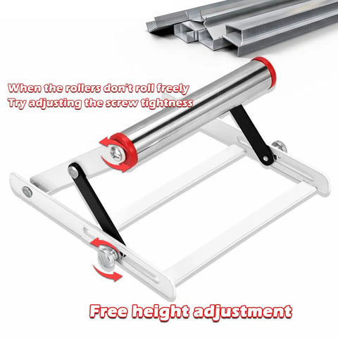 2 Piece Adjustable Cutting Machine Support Frame Foldable Metal Work Stand For Table Saw Height Adjustable 55 To 135mm Rugged Sturdy Construction Attachment Tool For Precise Cuts