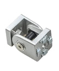 Stainless Steel Ball Bearing Door Hinges Heavy Duty 4 Pack Quiet Pivot Joints Weatherproof Beefy Built To Last Right Angle Connectors For Interior And Exterior Doors Ideal For Cabinets Gates Barn Doors Or Exterior Entryways, stainless steel hinge close-up