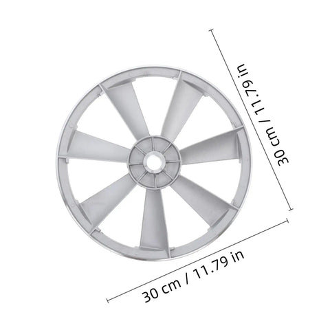 Heavy Duty Single Groove Metal Belt Pulley For Air Compressor Pump Drive, 30 cm size for efficient airflow.