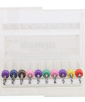 10 Piece Cemented Carbide Mini Drill Bit Set For CNC PCBs 2.1 To 3 mm Straight Shank Precision Micro Drills in case
