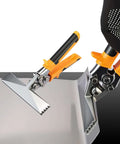 Six Inch Straight Jaw Sheet Metal Seamer Hand Tool For Bending And Flattening Metal HVAC Duct Work Aluminum And Steel Pliers
