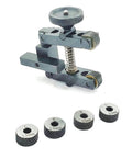 Heavy Duty Knurling Tool Set For Lathe Machine 2 Inch Capacity 50 Millimeter With 3 Pairs Diamond Pitch Knurls LH RH Hand Wheels
