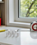 Seven Piece Dent Removal Kit For Auto Body With Seven Interchangeable Manganese Tips on tabletop near window