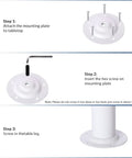 Step-by-step assembly of 28 Inch Adjustable Metal Furniture Leg Set White For Coffee Tables Desks Benches And Countertops 4 Pack With Mounting Plates And Screws Built Tough For Heavy Duty Support.