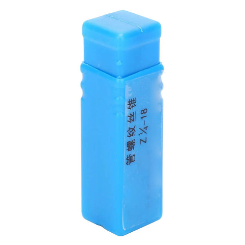 Heavy Duty 1/4-18 Thread Repair Tap For High Hardness Metals, Workhorse Hand Tool For Stainless Steel, Iron, Cast Iron, Alloy Steel And Carbon Steel Repairs, Fast And Easy Thread Fix, blue HSS tap case