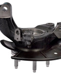 Professional Grade Front Left Wheel Bearing And Hub Assembly For 2011 2015 Ford Edge Lincoln Mkx, side view showing design and mounting points.