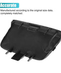 Front Right Bumper Tow Hook Cover for Toyota Prius C 2012 2014 Unpainted Black Eye Cap Replacement OE 52127 52941