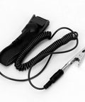 11 Inch Anti Static Wrist Strap Grounding Bracelet with Adjustable Wristband and Alligator Clip ESD Safe Wristband Extra Long Cord