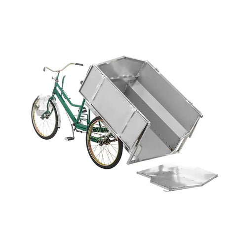 Heavy Duty Manual Pedal Street Sweeper With Stainless Steel Semi Enclosed Body Built For Effortless Mobility And Reduced Operator Fatigue During Long Shifts Across Expansive Municipal Streets And Commercial Pavements