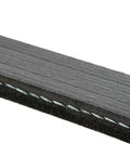 Close-up of Micro-V Serpentine Drive Belt for Quiet Reliable Engine Performance, EPDM Rubber for Cracking Resistance and Smooth Tension