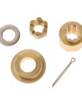 Propeller Hub Kit For Yamaha Outboard Engines 20HP 25HP 30HP With Nut Cotter Pin Thrust Washer And Spacers 10 Spline Compatibility