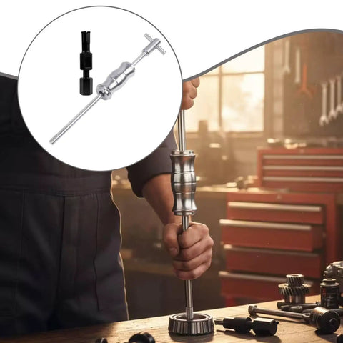 Badass Blind Hole Bearing Puller Top Rated Tool Kit For Auto And Bike Maintenance Versatile Slide Extraction Disassembly Gear Easy Collet Works Sizes 8mm To 32mm Makes Repair Jobs Totally Awesome And Super Quick For Anyone To Save Some Dough, alloy steel