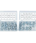 Premium Grease Fitting Kit with 260 Durable Galvanized Iron Nipples Plus M6 M8 M10 Straight 45 And 90 Degree Elbows For Heavy Machinery, Bearings, And Auto Repairs That Just Work Perfect, assorted sizes in plastic organizer