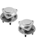 Beefed-Up Front Wheel Hub Bearing Replacement Pair For Dodge Charger RWD 2012-2023 V6 3.6L V8 5.7L 6.2L 6.4L With 3 Bolt Flange Or 4 Bolt Flange Durable Replacement