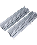Heavy Duty Drawer Slides Built Tough 120kg Load Capacity Full Extension 400 To 900mm Ball Bearing Slider Rail For Cabinets Home Stairs And Wine Storage With Rust Resistant Coating, shown closed side by side on white background