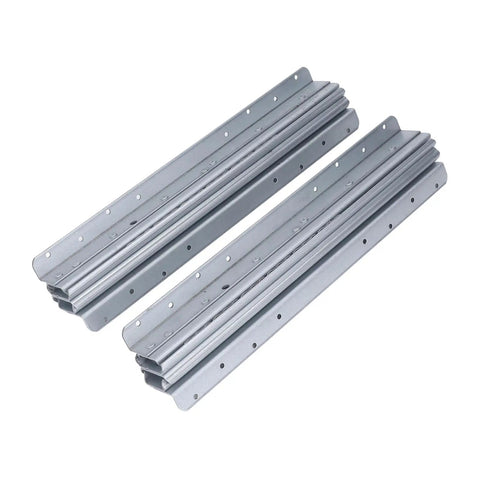 Heavy Duty Drawer Slides Built Tough 120kg Load Capacity Full Extension 400 To 900mm Ball Bearing Slider Rail For Cabinets Home Stairs And Wine Storage With Rust Resistant Coating, shown closed side by side on white background