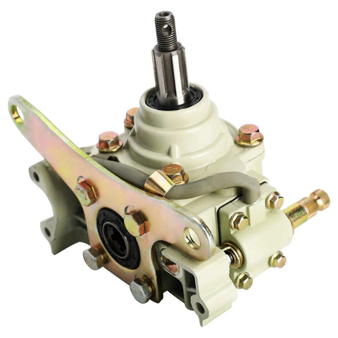 6 Teeth Rear Drive Shaft Transmission Assembly With Differential Case And Heavy Duty ATV Reverse Gear Box, side view