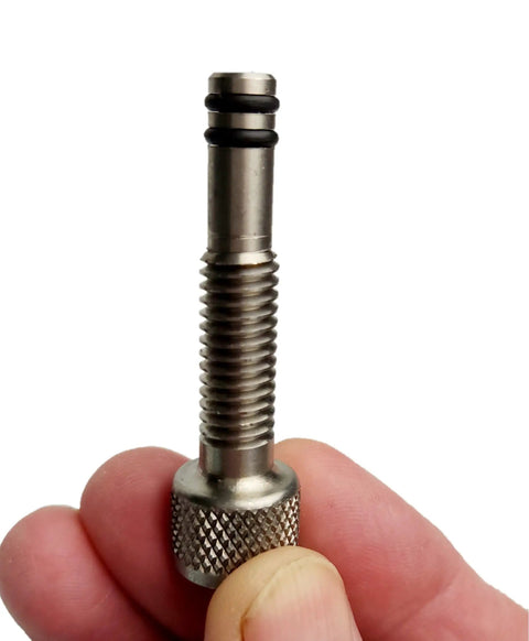 Close-up of metal component for Pro Grade Windshield Repair Kit Essentials For Rock Chip And Crack Fix With Bridge System Resin