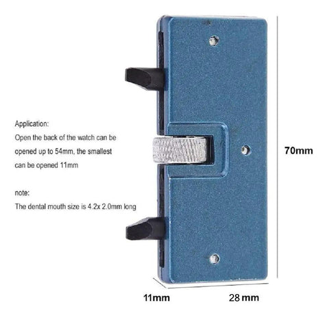 Pro Grade Adjustable Watch Back Case Opener Tool For DIY Watch Repair Stainless Steel Screw Wrench Kit 11mm-54mm