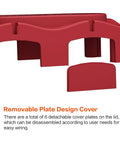 Removable cover plates for Badass Heavy Duty 450 Amp 12-48 Volt Busbar Box for easy wiring adjustments.