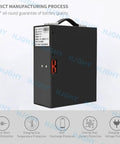 High Performance 48V Lithium Forklift Battery Pack With Smart Cell Protection And No Memory Effect for electric transporters, showing protection features.