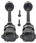 Front CV Axle Shaft Assembly Replacement For 2013-2017 Q5 2.0L 3.0L Left And Right Plug-and-Play Direct Fit Aftermarket Half Shaft Kit 8R0407271G 8R0407271F With 12 Month Warranty