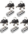 High Security Vending Machine Lock And Key Set Keyed Alike 5 Pack Tubular Locks For Coke, Pepsi, And Snack Machines ABuff