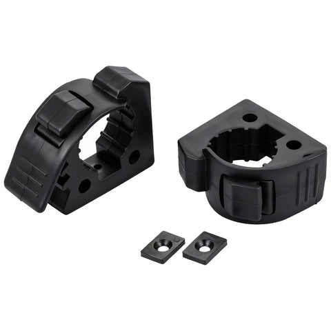 Heavy Duty Rubber Shovel Mount Clamp Fits One And One Eighth To One And One Half Inch Objects Holds Up To Twenty Six Lbs Per Clamp Two Clamps