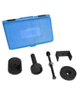Must-Have Rear Axle Beam Iron Sleeve Removal Tool For Toyota! blue case with black bushings and puller parts