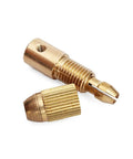 Brass drill chuck parts for Mini Handheld Micro Drill Kit With Aluminum Body 0.7 To 1.2mm Bits 15 Piece Bit Set 2A Power Supply Included