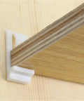 Rose Gold Plastic Shelf Support Clips 30 Pack For Cabinets And Cupboards Partition Plate Fixing Brackets for sturdy organization.