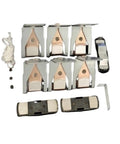 LC1F500 Contact Kit With Moving And Static Contacts For Easy Field Repair And Quick Shop Service Replacement