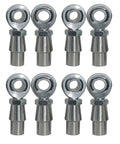 Beefy Chromoly Heim Joints In A No Fluff Set 5/8 Bore 3/4 16 Thread Heavy Duty Rod Ends with matched jam nuts