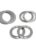 Heavy Duty Steel Differential Shim Kit For Ford 8.8 And GM 8.0 Rear Ends 23 Piece Gear Alignment Set shown with metal shims.