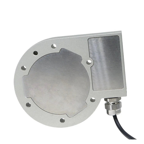 Six Axis Load Cell Sensor Kit With Three Axis Torque, Two Channel Multiaxis Sensor in metallic finish with cable attachment