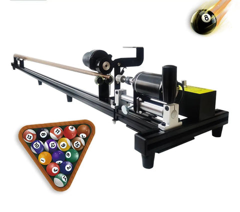 One Stop Pool Cue Repair Kit With Lathe, Tip Shaper, Shaft Cleaner, And 7 In 1 Billiard Cue Tool for Pro Grade Maintenance