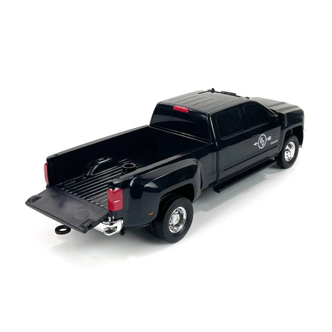 Chevrolet Silverado Dually Toy Truck With Trailer Hitch Realistic 1 To 20 Scale Farm Toy For Kids And Collectors Durable Safe Fun