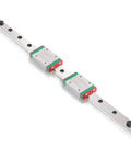 MGN12H 400mm Linear Rail Guide with two carriages for 3D printer and CNC upgrade, heavy duty 8mm linear slide for precision movement